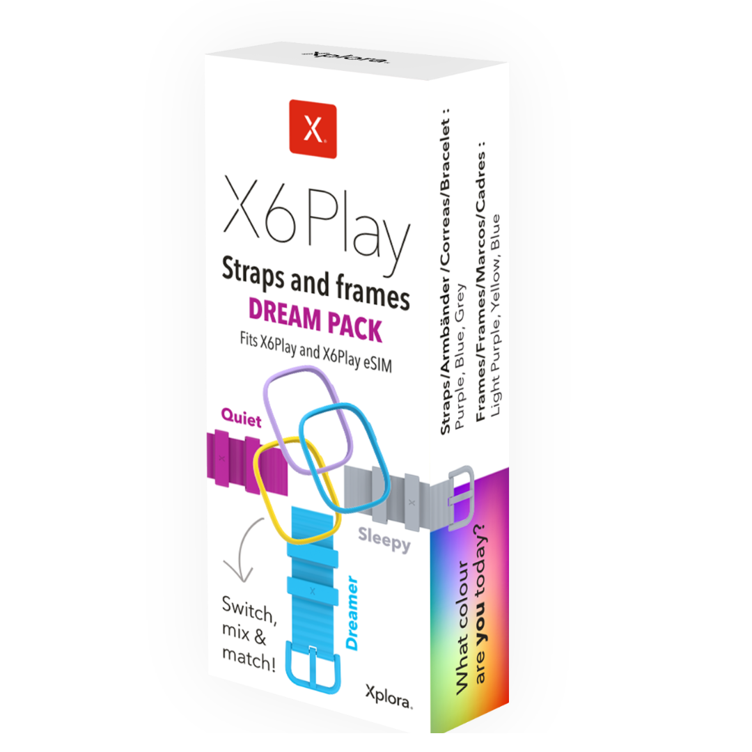 X6Play Dream tilbehørspakke med reimer og rammer